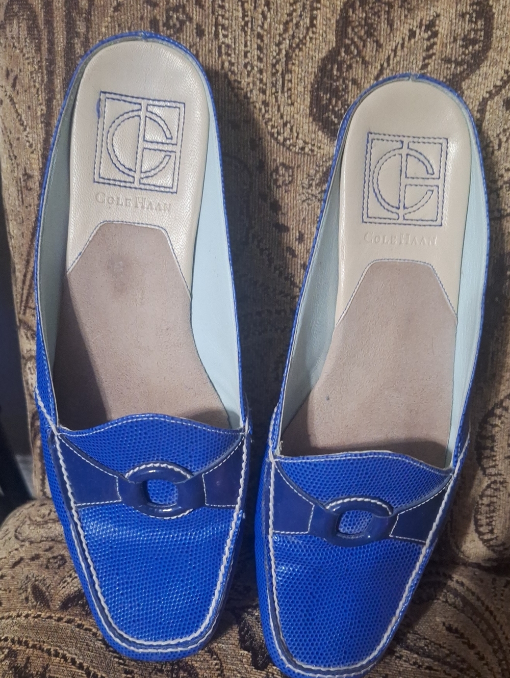 Cole Haan Royal Blue Women’s Slip-On Loafers